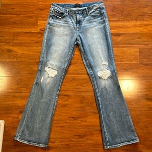 Buckle Black Bootcut Jeans - Fit No 53- Size 34 Extra Long (34x36)